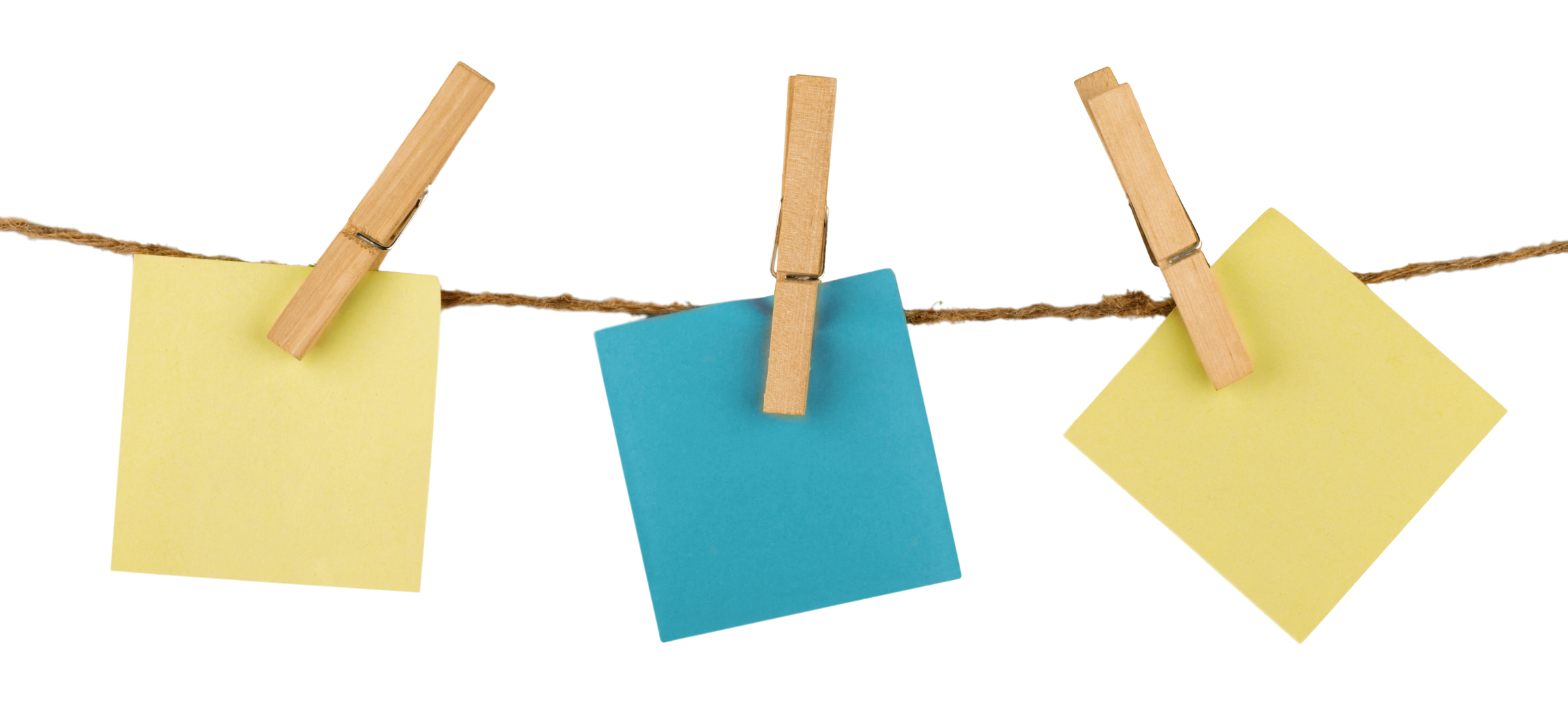 Three Sticky Notes 
