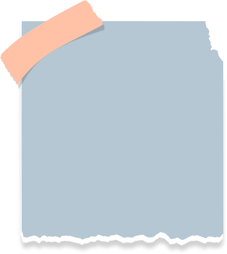 Torn paper note